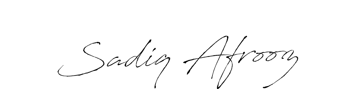 The best way (Antro_Vectra) to make a short signature is to pick only two or three words in your name. The name Sadiq Afrooz include a total of six letters. For converting this name. Sadiq Afrooz signature style 6 images and pictures png