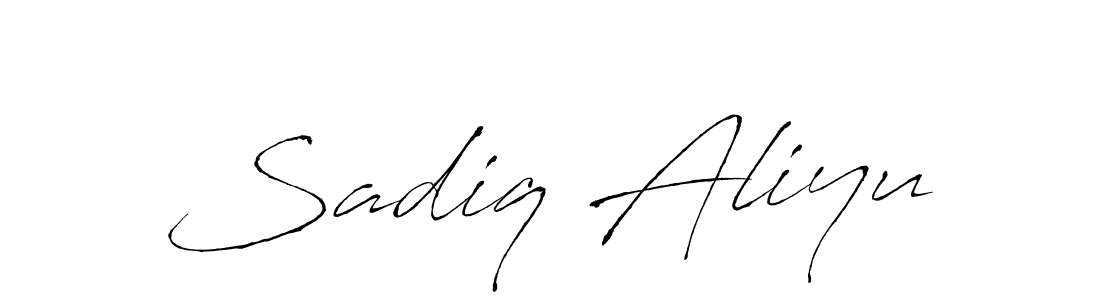 Use a signature maker to create a handwritten signature online. With this signature software, you can design (Antro_Vectra) your own signature for name Sadiq Aliyu. Sadiq Aliyu signature style 6 images and pictures png