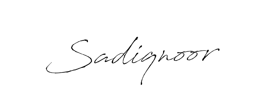 It looks lik you need a new signature style for name Sadiqnoor. Design unique handwritten (Antro_Vectra) signature with our free signature maker in just a few clicks. Sadiqnoor signature style 6 images and pictures png