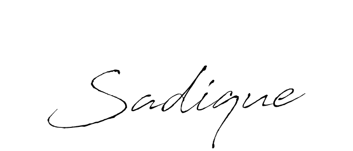 The best way (Antro_Vectra) to make a short signature is to pick only two or three words in your name. The name Sadique include a total of six letters. For converting this name. Sadique signature style 6 images and pictures png