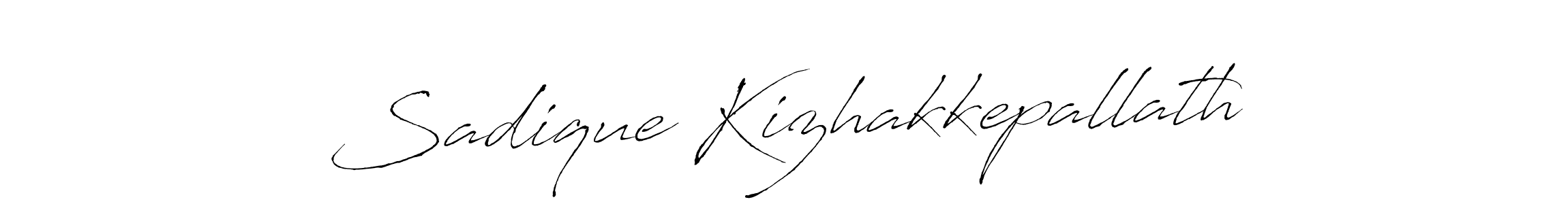 This is the best signature style for the Sadique Kizhakkepallath name. Also you like these signature font (Antro_Vectra). Mix name signature. Sadique Kizhakkepallath signature style 6 images and pictures png