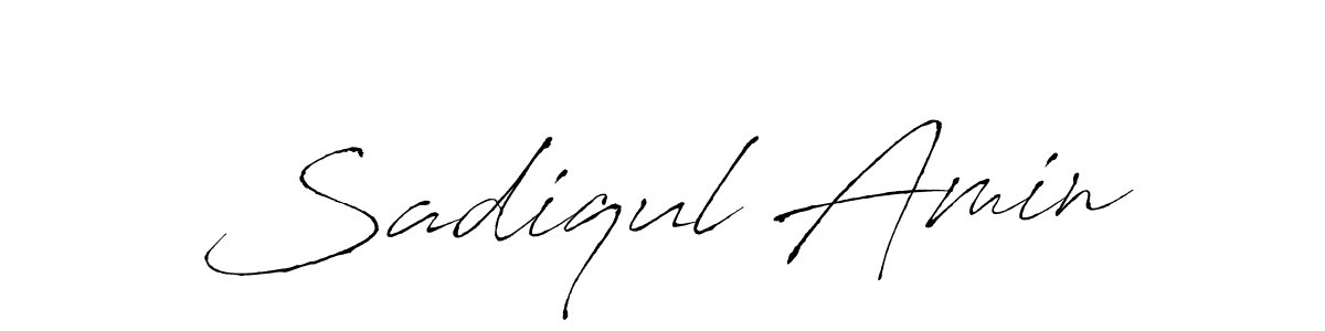 The best way (Antro_Vectra) to make a short signature is to pick only two or three words in your name. The name Sadiqul Amin include a total of six letters. For converting this name. Sadiqul Amin signature style 6 images and pictures png