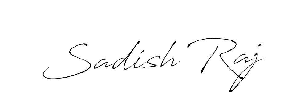 Also we have Sadish Raj name is the best signature style. Create professional handwritten signature collection using Antro_Vectra autograph style. Sadish Raj signature style 6 images and pictures png