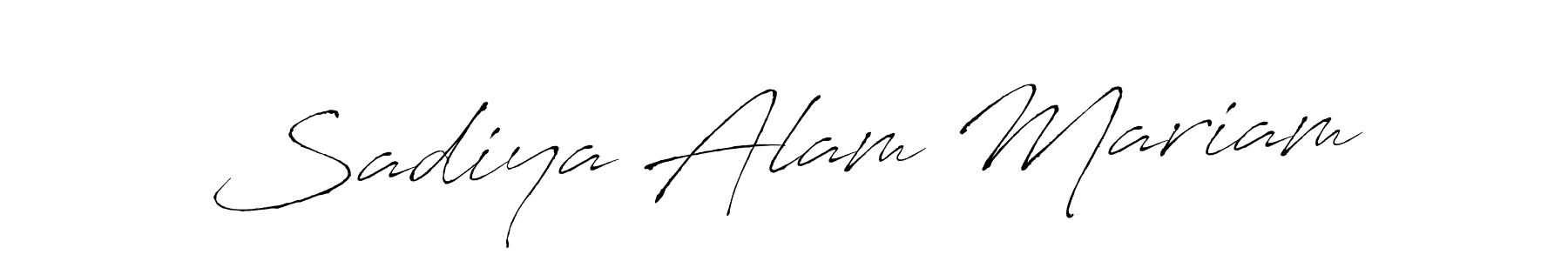 This is the best signature style for the Sadiya Alam Mariam name. Also you like these signature font (Antro_Vectra). Mix name signature. Sadiya Alam Mariam signature style 6 images and pictures png