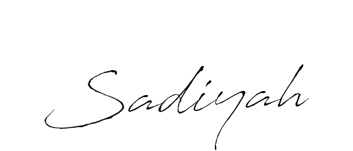 It looks lik you need a new signature style for name Sadiyah. Design unique handwritten (Antro_Vectra) signature with our free signature maker in just a few clicks. Sadiyah signature style 6 images and pictures png