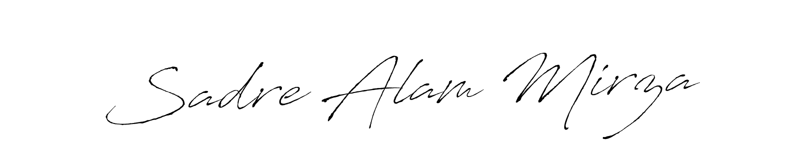Also You can easily find your signature by using the search form. We will create Sadre Alam Mirza name handwritten signature images for you free of cost using Antro_Vectra sign style. Sadre Alam Mirza signature style 6 images and pictures png