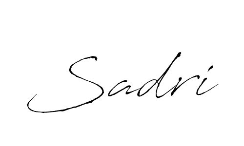 How to make Sadri signature? Antro_Vectra is a professional autograph style. Create handwritten signature for Sadri name. Sadri signature style 6 images and pictures png