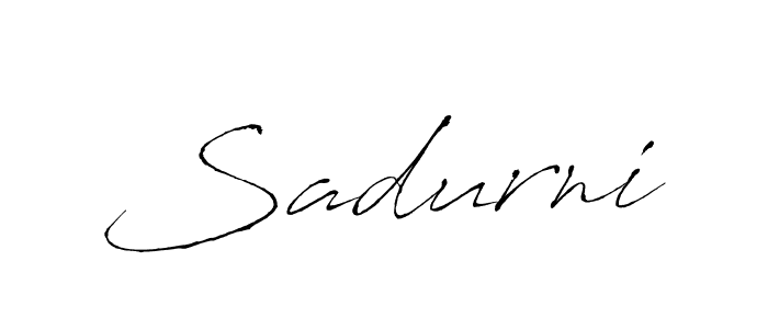 if you are searching for the best signature style for your name Sadurni. so please give up your signature search. here we have designed multiple signature styles  using Antro_Vectra. Sadurni signature style 6 images and pictures png