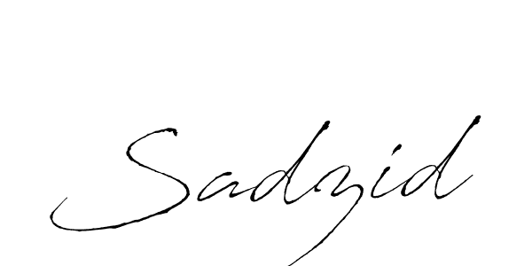 The best way (Antro_Vectra) to make a short signature is to pick only two or three words in your name. The name Sadzid include a total of six letters. For converting this name. Sadzid signature style 6 images and pictures png