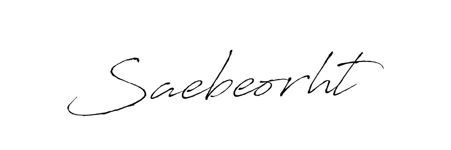 Use a signature maker to create a handwritten signature online. With this signature software, you can design (Antro_Vectra) your own signature for name Saebeorht. Saebeorht signature style 6 images and pictures png