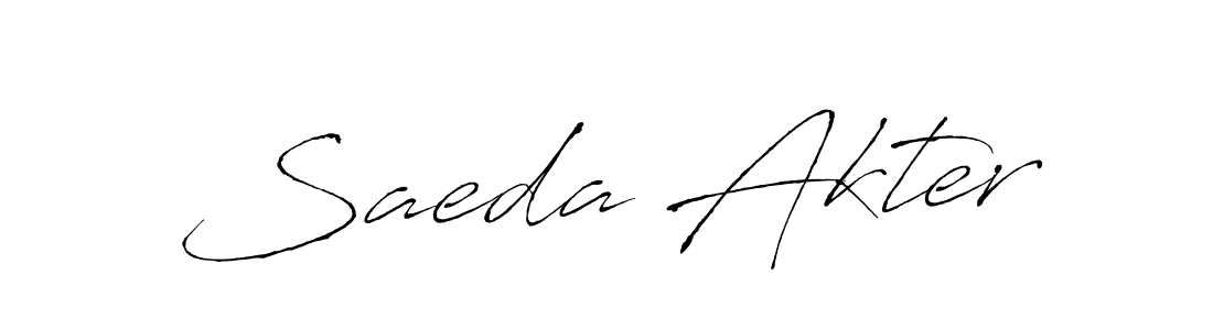 Also You can easily find your signature by using the search form. We will create Saeda Akter name handwritten signature images for you free of cost using Antro_Vectra sign style. Saeda Akter signature style 6 images and pictures png