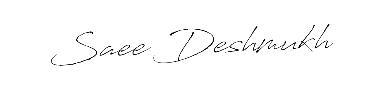 Also we have Saee Deshmukh name is the best signature style. Create professional handwritten signature collection using Antro_Vectra autograph style. Saee Deshmukh signature style 6 images and pictures png