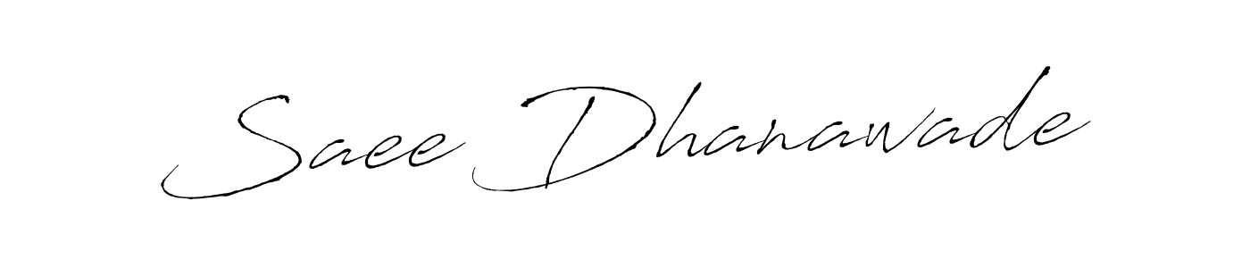 Antro_Vectra is a professional signature style that is perfect for those who want to add a touch of class to their signature. It is also a great choice for those who want to make their signature more unique. Get Saee Dhanawade name to fancy signature for free. Saee Dhanawade signature style 6 images and pictures png