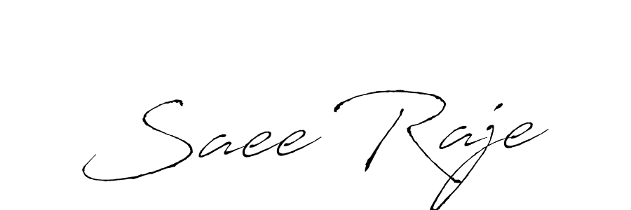 Design your own signature with our free online signature maker. With this signature software, you can create a handwritten (Antro_Vectra) signature for name Saee Raje. Saee Raje signature style 6 images and pictures png