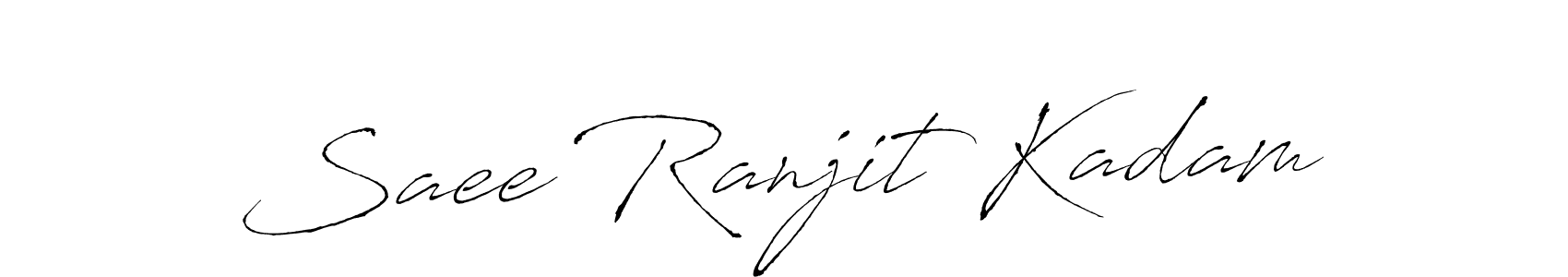 You should practise on your own different ways (Antro_Vectra) to write your name (Saee Ranjit Kadam) in signature. don't let someone else do it for you. Saee Ranjit Kadam signature style 6 images and pictures png