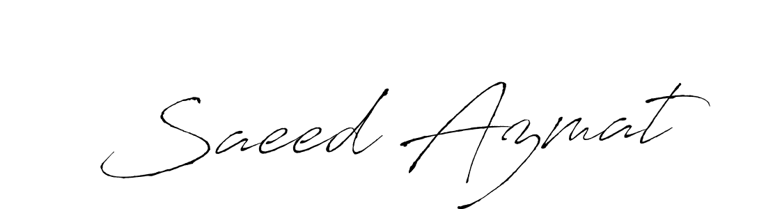 You should practise on your own different ways (Antro_Vectra) to write your name (Saeed Azmat) in signature. don't let someone else do it for you. Saeed Azmat signature style 6 images and pictures png
