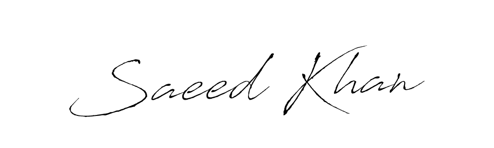 How to make Saeed Khan signature? Antro_Vectra is a professional autograph style. Create handwritten signature for Saeed Khan name. Saeed Khan signature style 6 images and pictures png