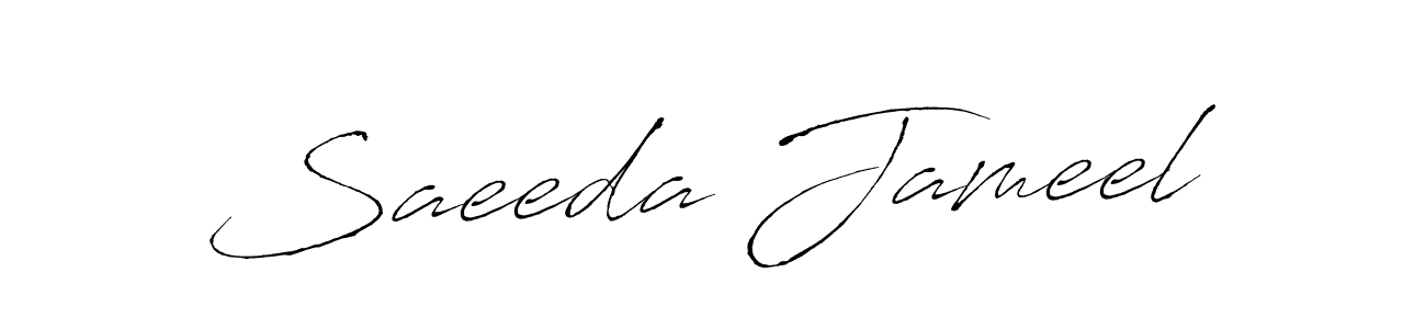 You should practise on your own different ways (Antro_Vectra) to write your name (Saeeda Jameel) in signature. don't let someone else do it for you. Saeeda Jameel signature style 6 images and pictures png