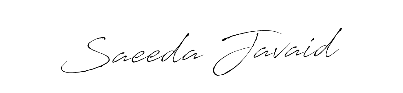 if you are searching for the best signature style for your name Saeeda Javaid. so please give up your signature search. here we have designed multiple signature styles  using Antro_Vectra. Saeeda Javaid signature style 6 images and pictures png