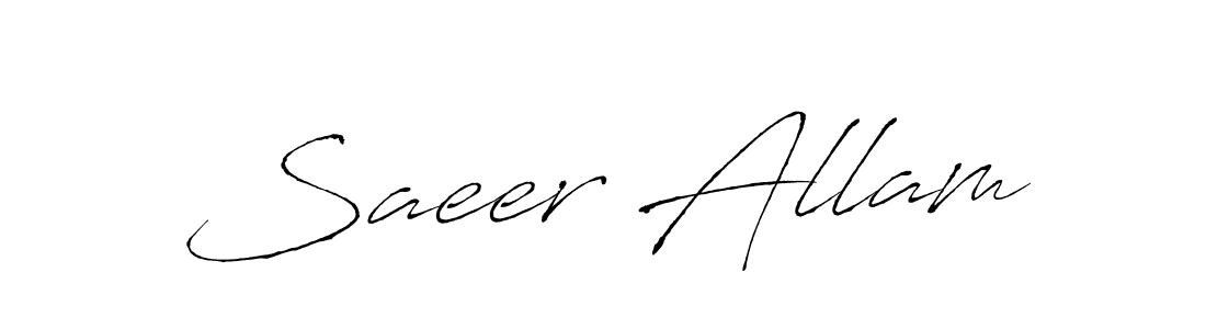Once you've used our free online signature maker to create your best signature Antro_Vectra style, it's time to enjoy all of the benefits that Saeer Allam name signing documents. Saeer Allam signature style 6 images and pictures png