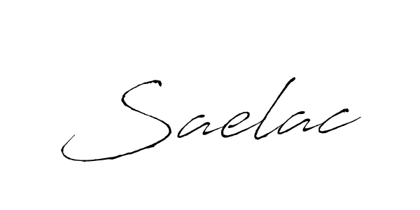 Saelac stylish signature style. Best Handwritten Sign (Antro_Vectra) for my name. Handwritten Signature Collection Ideas for my name Saelac. Saelac signature style 6 images and pictures png