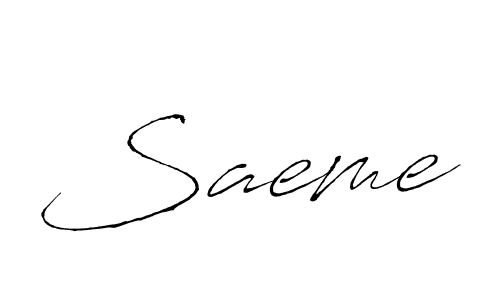 Saeme stylish signature style. Best Handwritten Sign (Antro_Vectra) for my name. Handwritten Signature Collection Ideas for my name Saeme. Saeme signature style 6 images and pictures png