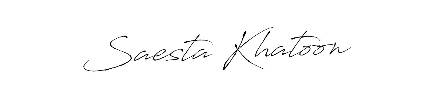 if you are searching for the best signature style for your name Saesta Khatoon. so please give up your signature search. here we have designed multiple signature styles  using Antro_Vectra. Saesta Khatoon signature style 6 images and pictures png