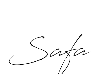 Safa stylish signature style. Best Handwritten Sign (Antro_Vectra) for my name. Handwritten Signature Collection Ideas for my name Safa. Safa signature style 6 images and pictures png