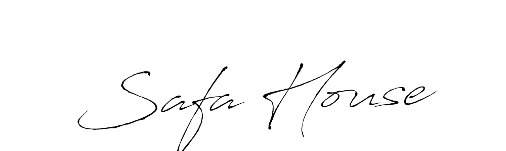 You should practise on your own different ways (Antro_Vectra) to write your name (Safa House) in signature. don't let someone else do it for you. Safa House signature style 6 images and pictures png