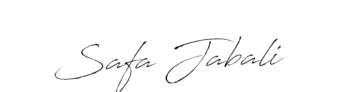 How to make Safa Jabali signature? Antro_Vectra is a professional autograph style. Create handwritten signature for Safa Jabali name. Safa Jabali signature style 6 images and pictures png
