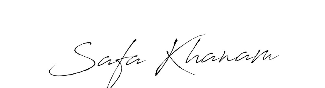 This is the best signature style for the Safa Khanam name. Also you like these signature font (Antro_Vectra). Mix name signature. Safa Khanam signature style 6 images and pictures png