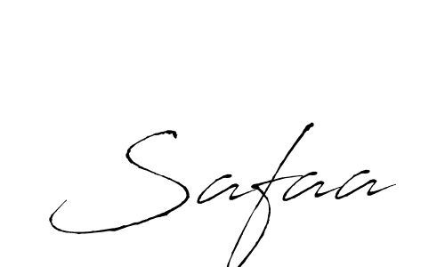 Design your own signature with our free online signature maker. With this signature software, you can create a handwritten (Antro_Vectra) signature for name Safaa. Safaa signature style 6 images and pictures png