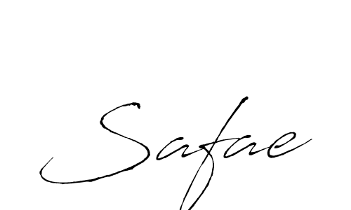 Design your own signature with our free online signature maker. With this signature software, you can create a handwritten (Antro_Vectra) signature for name Safae. Safae signature style 6 images and pictures png