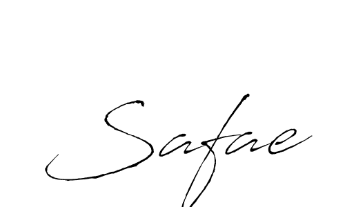 Design your own signature with our free online signature maker. With this signature software, you can create a handwritten (Antro_Vectra) signature for name Safae. Safae signature style 6 images and pictures png