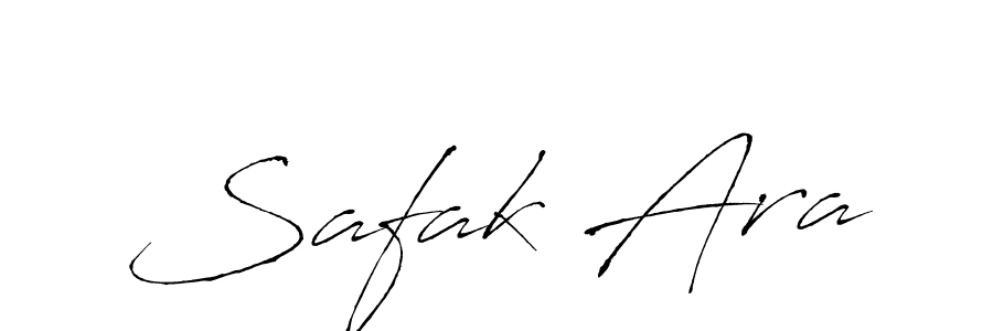 Make a beautiful signature design for name Safak Ara. Use this online signature maker to create a handwritten signature for free. Safak Ara signature style 6 images and pictures png