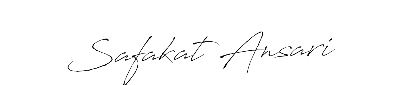 Similarly Antro_Vectra is the best handwritten signature design. Signature creator online .You can use it as an online autograph creator for name Safakat Ansari. Safakat Ansari signature style 6 images and pictures png