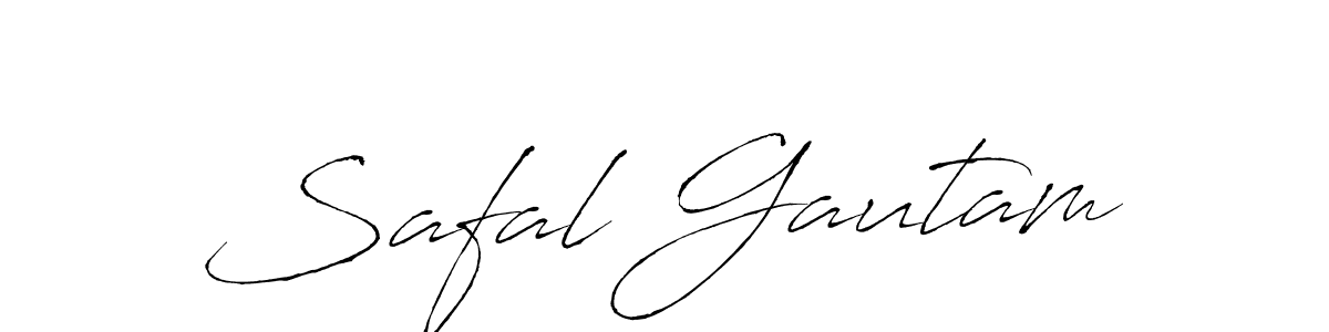 This is the best signature style for the Safal Gautam name. Also you like these signature font (Antro_Vectra). Mix name signature. Safal Gautam signature style 6 images and pictures png