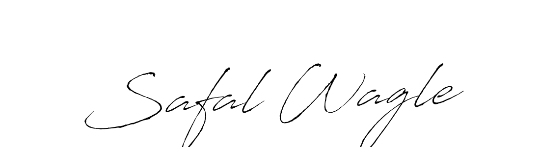 You should practise on your own different ways (Antro_Vectra) to write your name (Safal Wagle) in signature. don't let someone else do it for you. Safal Wagle signature style 6 images and pictures png