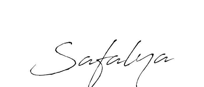 Safalya stylish signature style. Best Handwritten Sign (Antro_Vectra) for my name. Handwritten Signature Collection Ideas for my name Safalya. Safalya signature style 6 images and pictures png