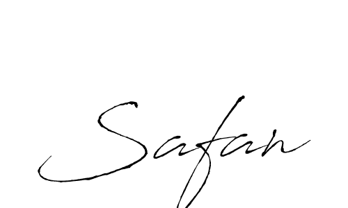 You should practise on your own different ways (Antro_Vectra) to write your name (Safan) in signature. don't let someone else do it for you. Safan signature style 6 images and pictures png