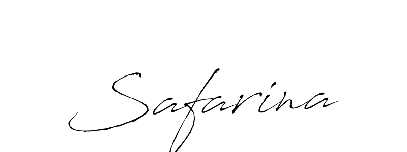 How to make Safarina signature? Antro_Vectra is a professional autograph style. Create handwritten signature for Safarina name. Safarina signature style 6 images and pictures png