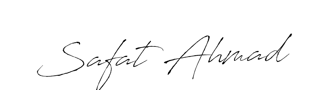 Make a beautiful signature design for name Safat Ahmad. Use this online signature maker to create a handwritten signature for free. Safat Ahmad signature style 6 images and pictures png