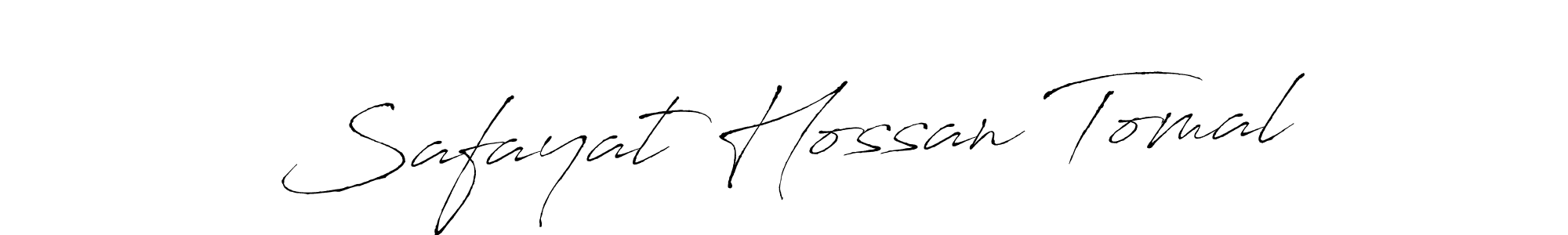 You should practise on your own different ways (Antro_Vectra) to write your name (Safayat Hossan Tomal) in signature. don't let someone else do it for you. Safayat Hossan Tomal signature style 6 images and pictures png