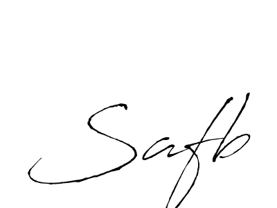 The best way (Antro_Vectra) to make a short signature is to pick only two or three words in your name. The name Safb include a total of six letters. For converting this name. Safb signature style 6 images and pictures png