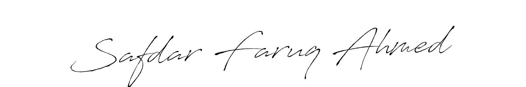 Use a signature maker to create a handwritten signature online. With this signature software, you can design (Antro_Vectra) your own signature for name Safdar Faruq Ahmed. Safdar Faruq Ahmed signature style 6 images and pictures png