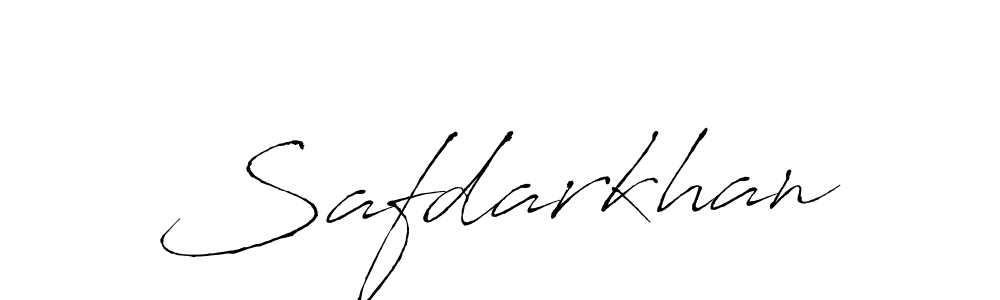 Antro_Vectra is a professional signature style that is perfect for those who want to add a touch of class to their signature. It is also a great choice for those who want to make their signature more unique. Get Safdarkhan name to fancy signature for free. Safdarkhan signature style 6 images and pictures png