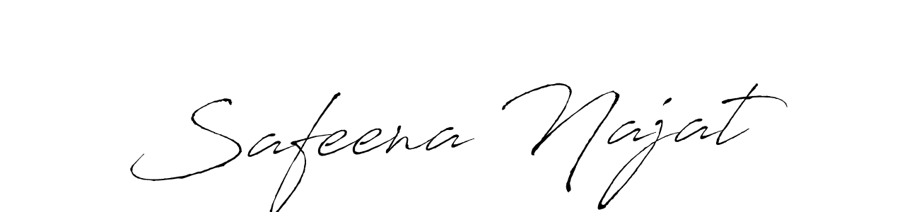 Antro_Vectra is a professional signature style that is perfect for those who want to add a touch of class to their signature. It is also a great choice for those who want to make their signature more unique. Get Safeena Najat name to fancy signature for free. Safeena Najat signature style 6 images and pictures png