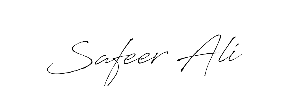 You should practise on your own different ways (Antro_Vectra) to write your name (Safeer Ali) in signature. don't let someone else do it for you. Safeer Ali signature style 6 images and pictures png