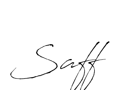 if you are searching for the best signature style for your name Saff. so please give up your signature search. here we have designed multiple signature styles  using Antro_Vectra. Saff signature style 6 images and pictures png