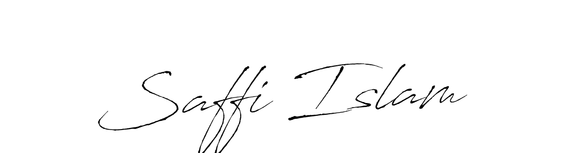 Also we have Saffi Islam name is the best signature style. Create professional handwritten signature collection using Antro_Vectra autograph style. Saffi Islam signature style 6 images and pictures png